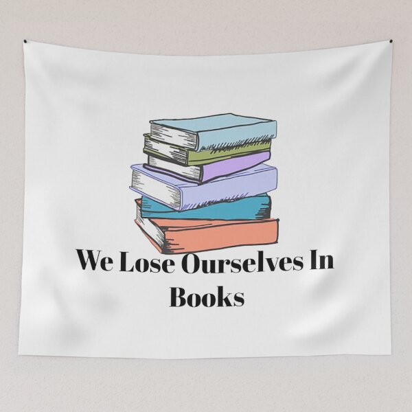 Item preview, We Lose Ourselves In Books designed and sold by NancyArtDesigns.
