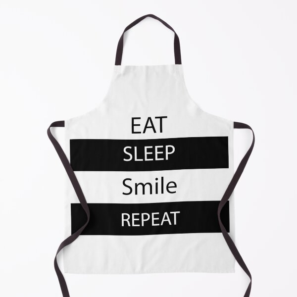 Item preview, Eat, Sleep, Smile, Repeat  designed and sold by Captionator.
