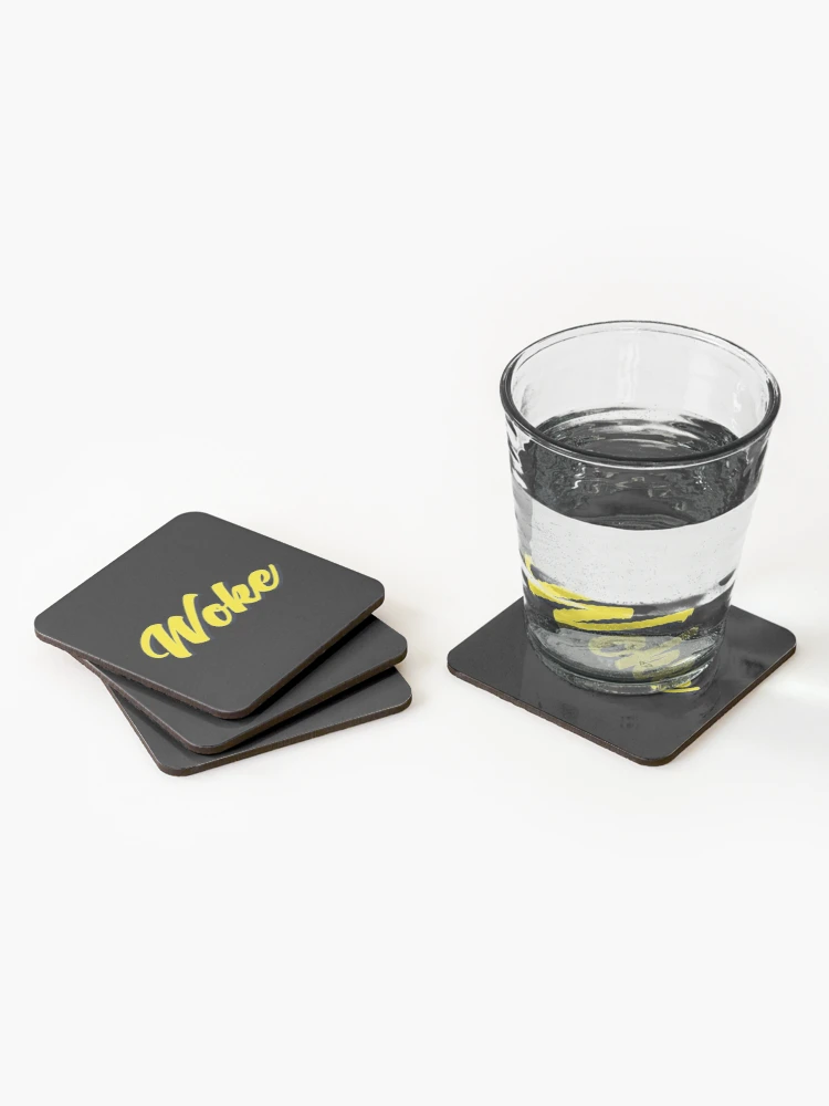 Thumbnail 2 of 5, Coasters (Set of 4), Woke designed and sold by ProjectX23.