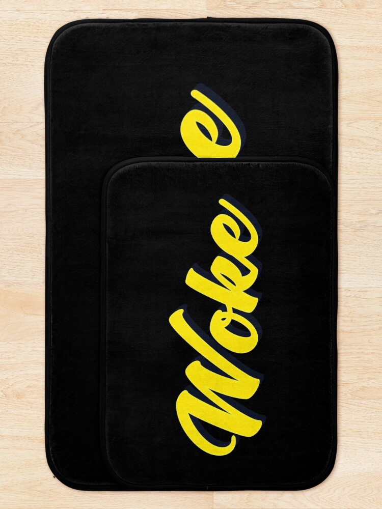 Thumbnail 5 of 6, Bath Mat, Woke designed and sold by ProjectX23.