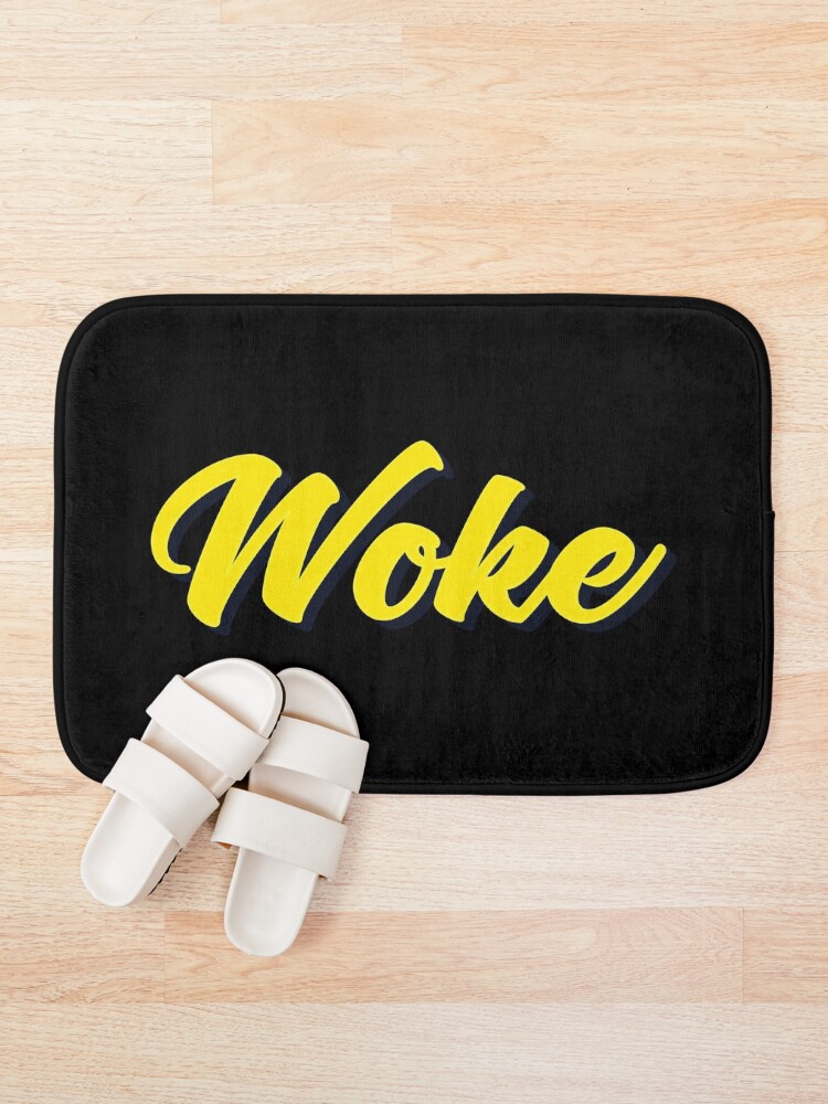 Thumbnail 1 of 6, Bath Mat, Woke designed and sold by ProjectX23.