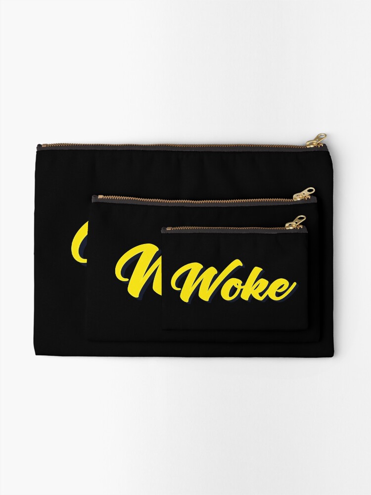 Thumbnail 2 of 4, Zipper Pouch, Woke designed and sold by ProjectX23.
