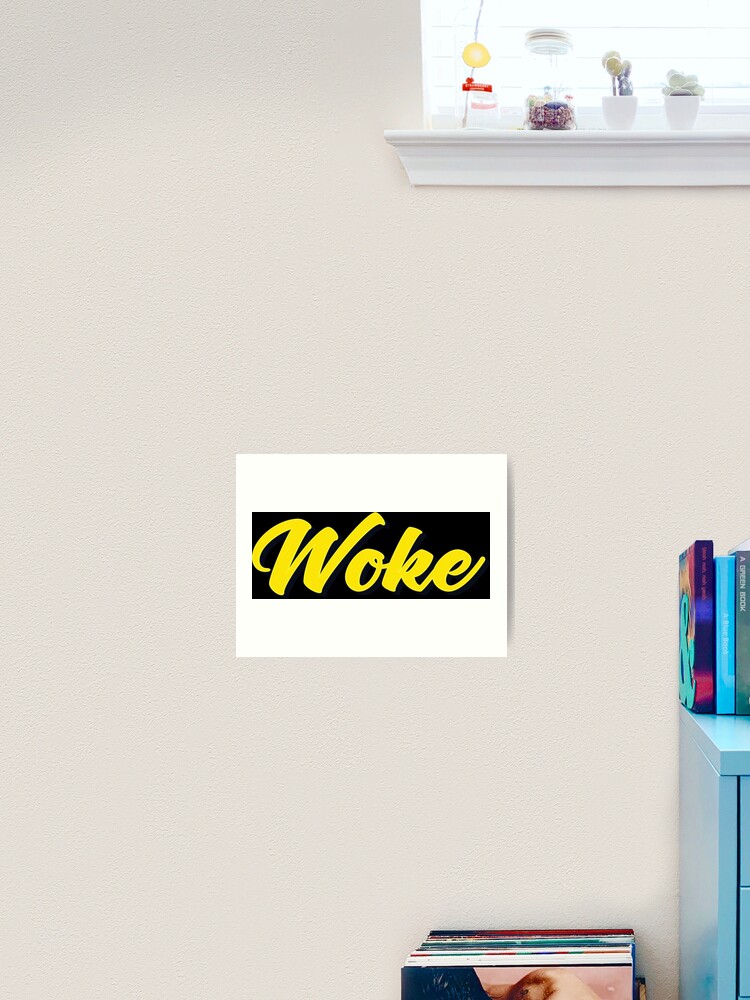 Thumbnail 2 of 3, Art Print, Woke designed and sold by ProjectX23.