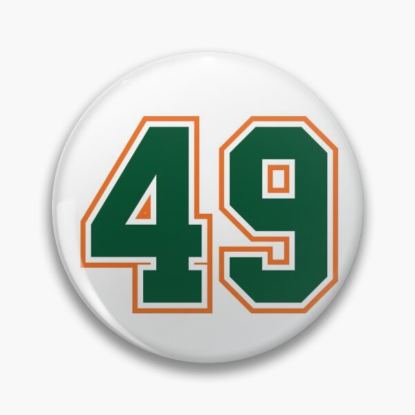 Item preview, Jersey 49 Number. Number forty-nine Straight From Miami designed and sold by Urosek.