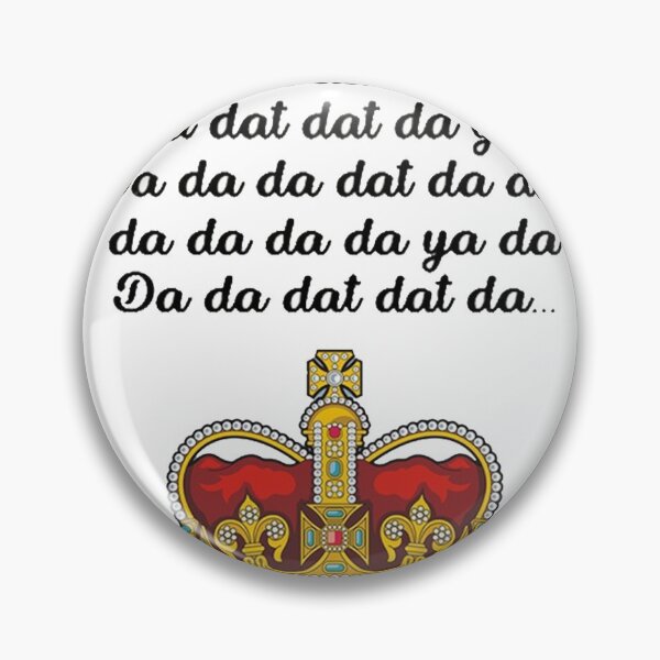 Item preview, da da da king george crown designed and sold by robert-white.