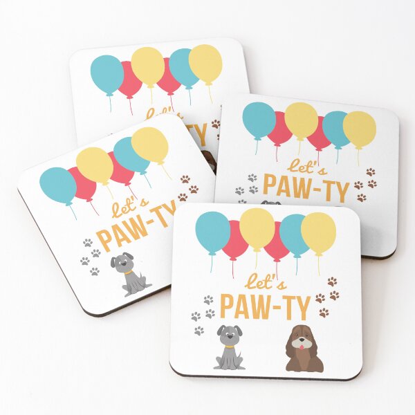 Item preview, Dog Party Pawty Design designed and sold by JustCreativity.