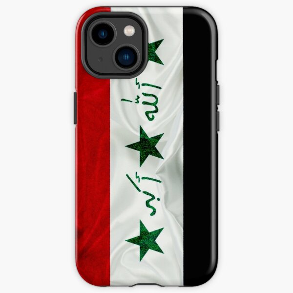 Iraq Sticker old Flag iPhone Tough Case