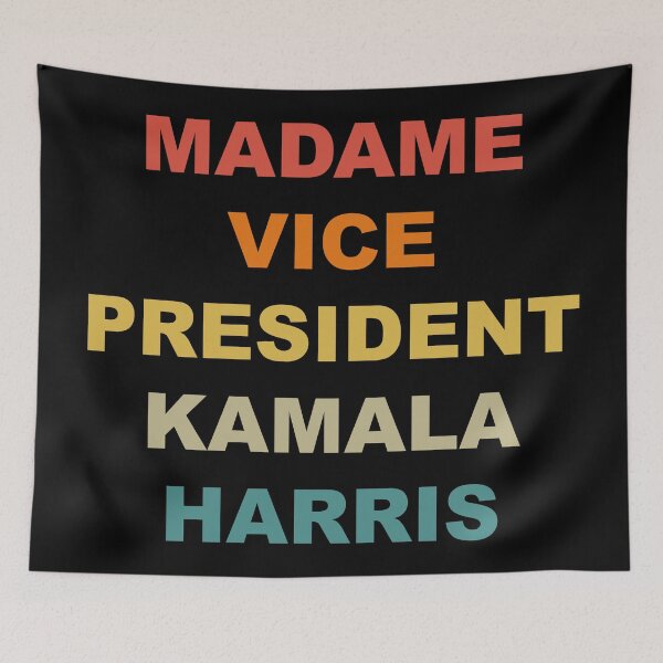 Item preview, Madame Vice President Kamala Harris designed and sold by NessiCreates.