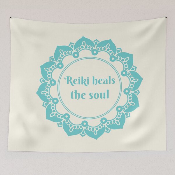 Item preview, Reiki heals the soul Mandala designed and sold by Creative 1111.