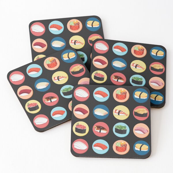 Item preview, Types of Japanese Sushi designed and sold by Alicia Chee.