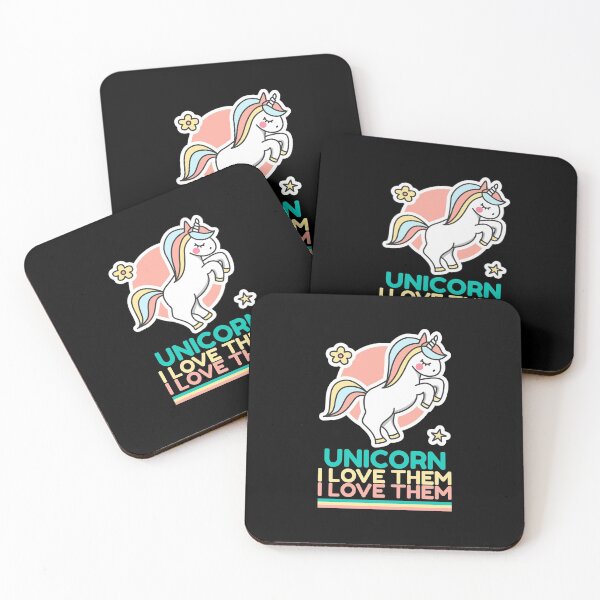 Item preview, Unicorn I Love Them designed and sold by GoodVibeDesign.