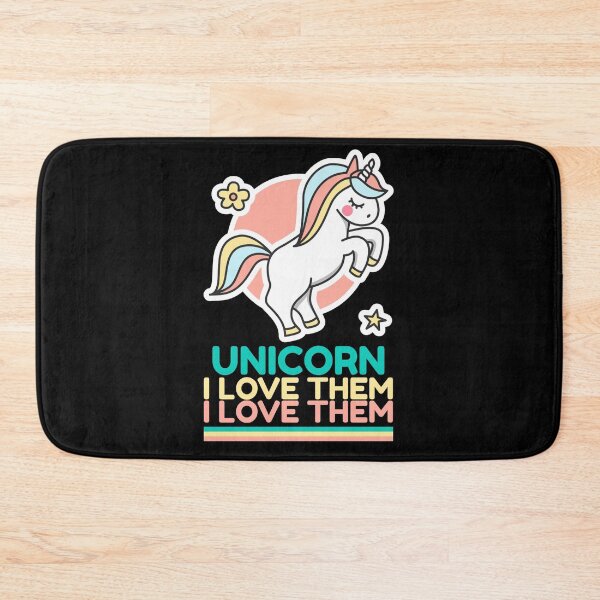 Item preview, Unicorn I Love Them designed and sold by GoodVibeDesign.