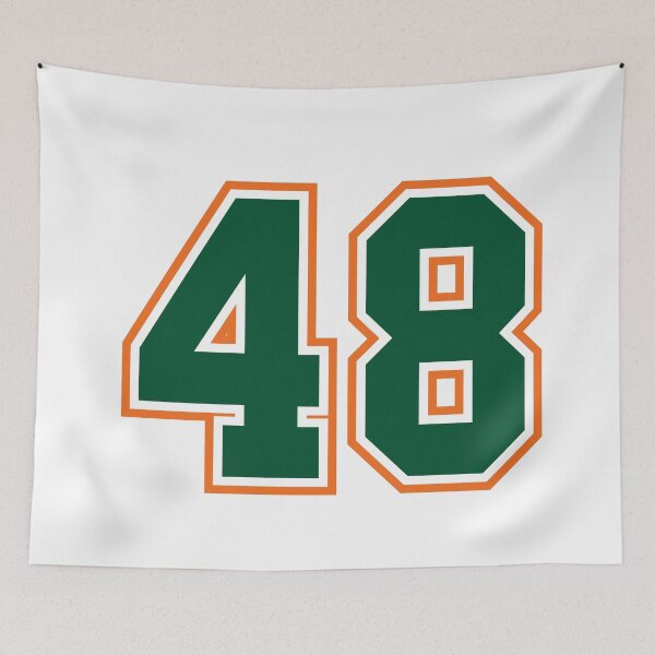 Item preview, Jersey 48 Number. Number forty-eight Straight From Miami designed and sold by Urosek.