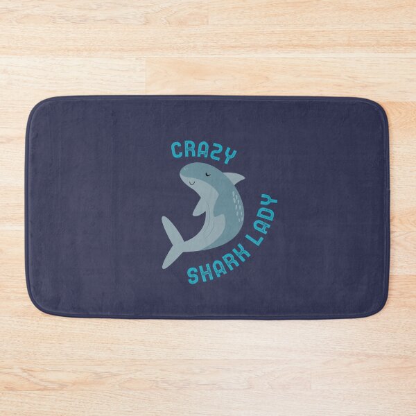 Item preview, Crazy Shark Lady designed and sold by FitFabFunny.
