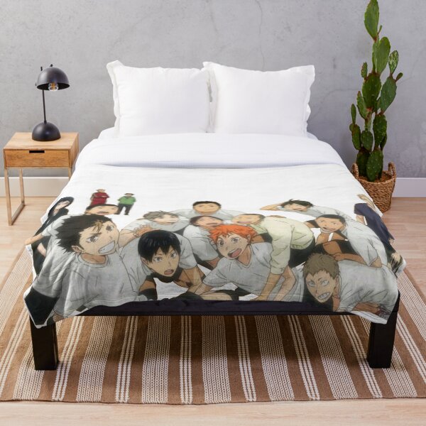 Haikyuu! Characters Throw Blanket