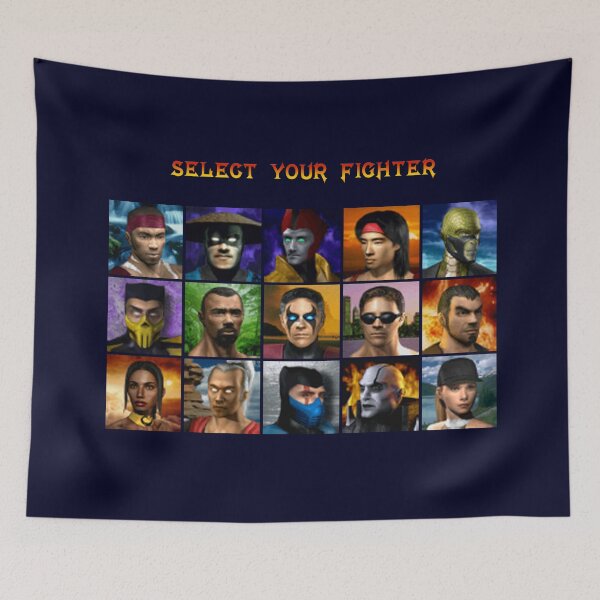 Item preview, Mortal Kombat 4 Character Select  designed and sold by MammothTank.