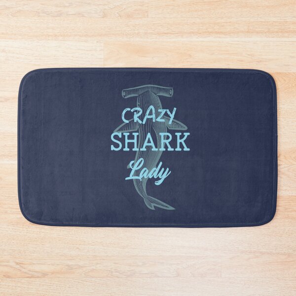 Item preview, Crazy Shark Lady Hammerhead designed and sold by FitFabFunny.