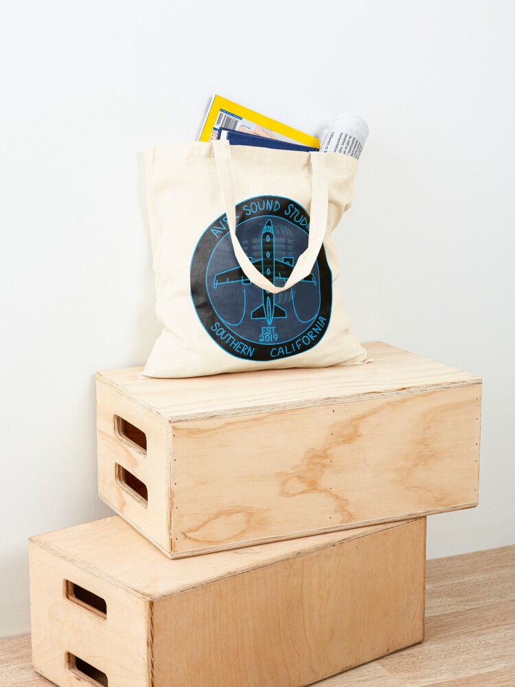 Thumbnail 4 of 5, Tote Bag, Av8r Sound Studios Collection designed and sold by SquawkIdent.