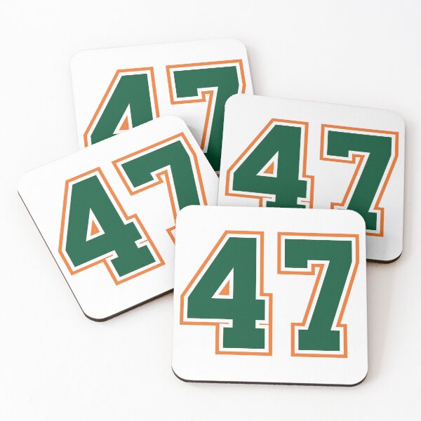 Item preview, Jersey 47 Number. Number forty-seven Straight From Miami designed and sold by Urosek.