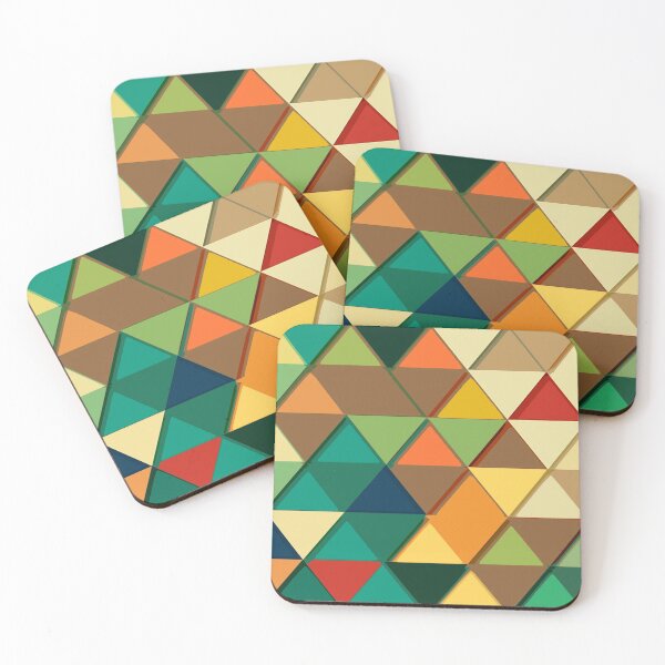 Item preview, Geometric Digital Illustration Colorful Patterns designed and sold by ShopieHome.