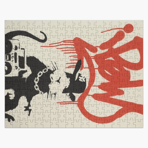 BANKSY Gangsta Rat - 2004 Puzzle