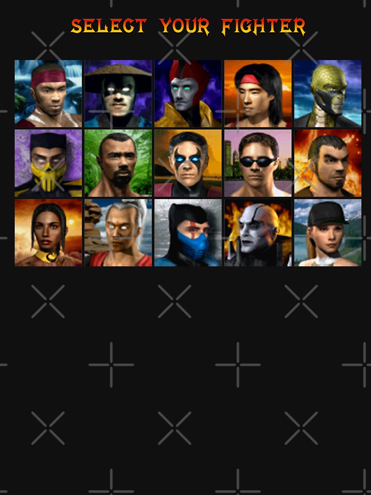 Mortal Kombat 4 Character Select Screen by Shipman84 on DeviantArt