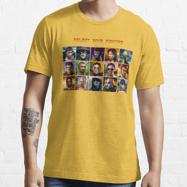 Mortal Kombat 4 Gold - Character Select  Essential T-Shirt for