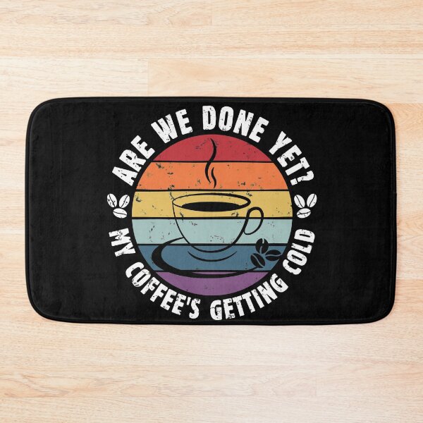 Item preview, Are We Done Yet - for Coffee Lover for Office Meeting Funny Vintage Design - Funny Coffee Lover Gift Tees for Women and Men designed and sold by WG-Factory.