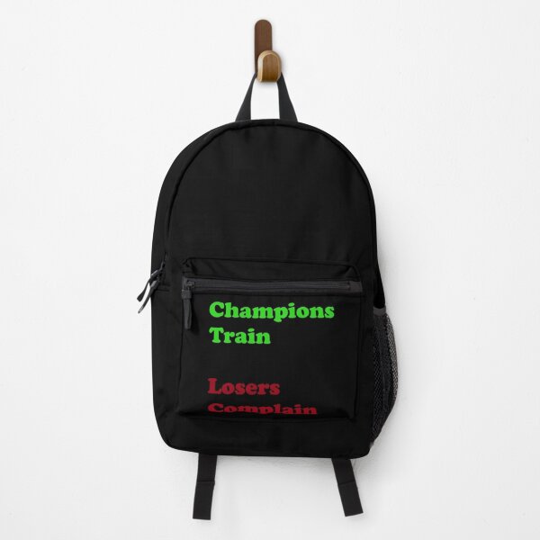 Item preview, Champions Train Losers Complain designed and sold by DomGDesign.