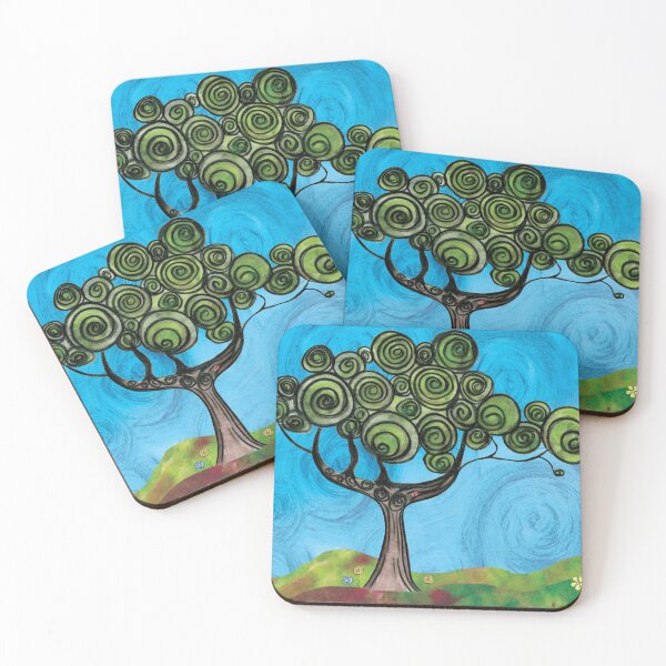 Item preview, Swirling Tree 2 - Eliza and Boo designed and sold by helengarvey.