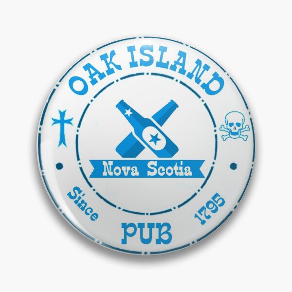 Item preview,  Oak Island Pub Since 1795 Treasure Hunter Knights Templar Mystery Nova Scotia designed and sold by TopTeeShop.