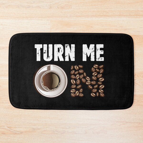 Item preview, Coffee Lovers Gift for Her or for Him - Turn Me On - Vintage Design - Funny Coffee Lover Gift Tees for Women and Men designed and sold by WG-Factory.