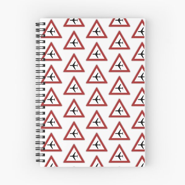 Item preview, Airplane Warning Sign designed and sold by jetmike.