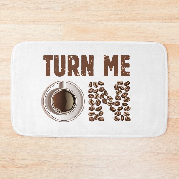 Item preview, Turn Me On - Funny Saying Coffee Lovers Gift for Her or for Him - Vintage Design - Funny Coffee Lover Gift Tees for Women and Men designed and sold by WG-Factory.