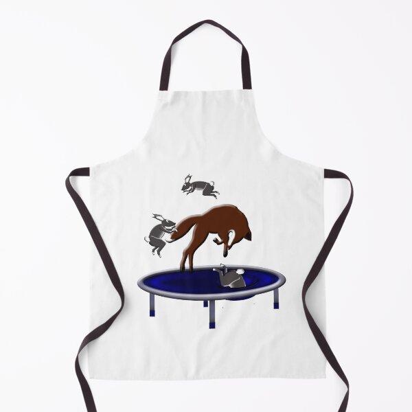 Item preview, trampolining fox and rabbits designed and sold by gruntpig.