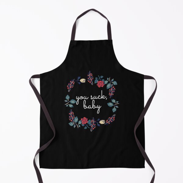 Item preview, Flower Wreath Insults You Suck Baby designed and sold by Nathalie Aynié.