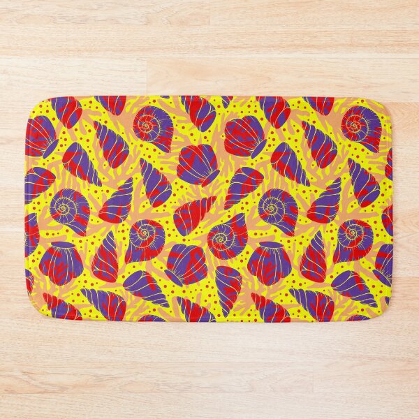 Item preview, Beautiful Line Art Seashells Seamless Surface Pattern Design designed and sold by ZaryaKiqo.