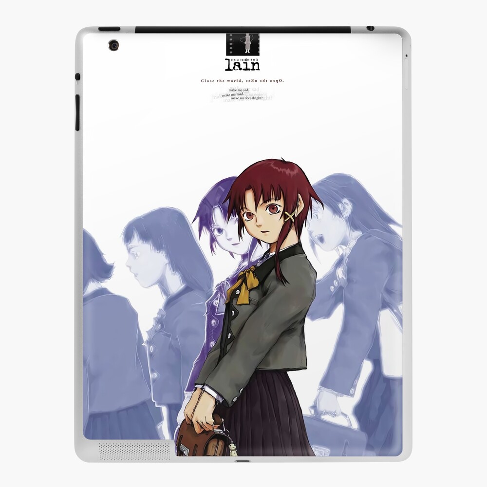 Serial Experiments Lain PS1 Promo | iPad Case & Skin