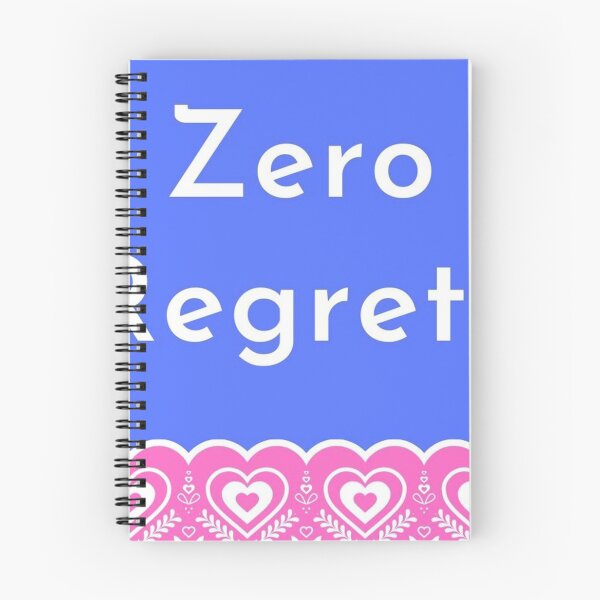 Item preview, Zero Regrets Drawstring Bags designed and sold by mouda20.
