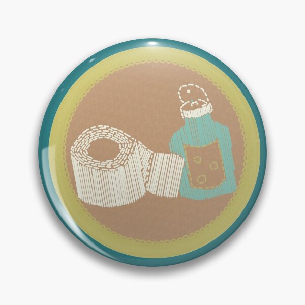 Item preview, Merit Badge for Supplies and Hygiene designed and sold by LochNestFarm.