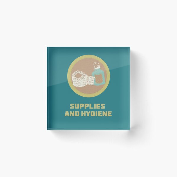 Item preview, Merit Badge for Supplies and Hygiene designed and sold by LochNestFarm.
