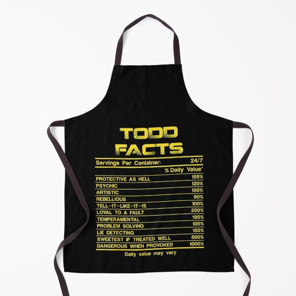 Item preview, Todd facts servings nutrion daily value fathers day designed and sold by mcinnesstore.