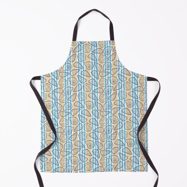 Item preview, Beautiful Line Art Seashells Seamless Surface Pattern Design designed and sold by ZaryaKiqo.