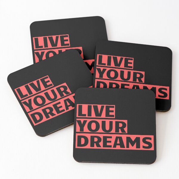 Item preview, LIVE YOUR DREAMS  designed and sold by Dollar Savings Store ⭐⭐⭐⭐⭐.