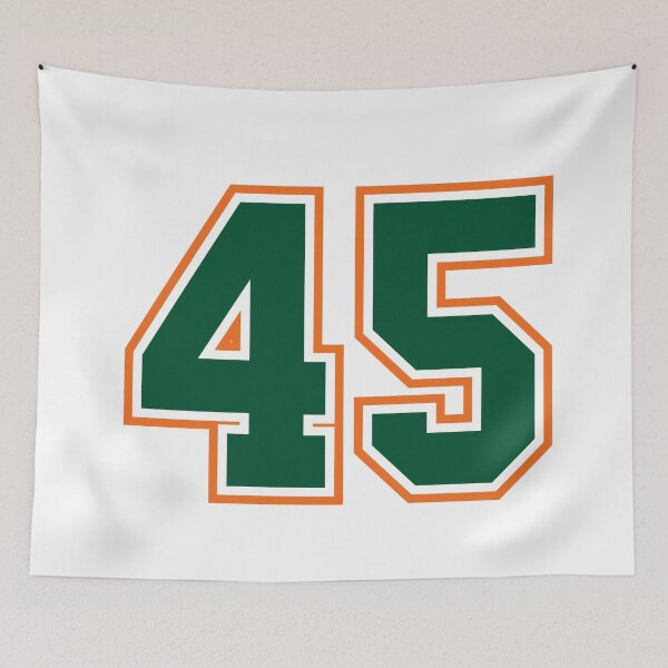 Item preview, Jersey 45 Number. Number forty-five Straight From Miami designed and sold by Urosek.