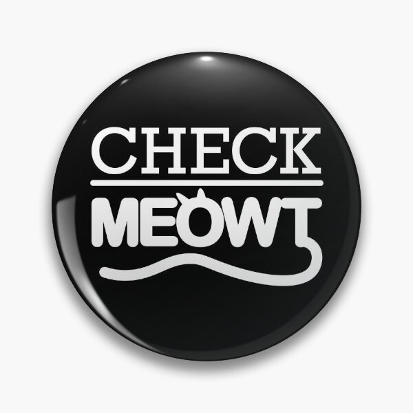 Item preview, Check Meowt | Funny Cat Meme designed and sold by GravitiTees.