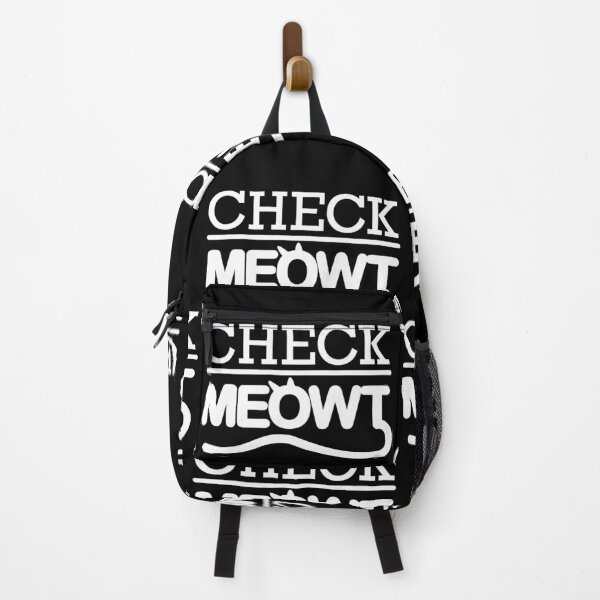 Item preview, Check Meowt | Funny Cat Meme designed and sold by GravitiTees.