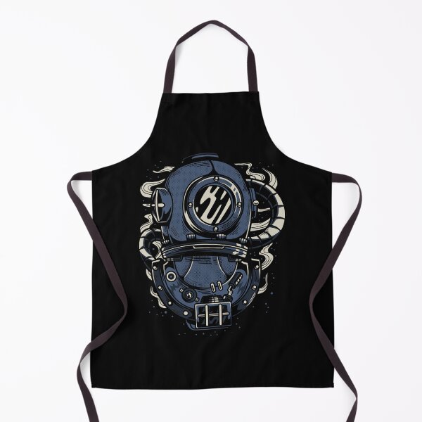 Item preview, Steampunk diving helmet illustration designed and sold by ShineEyePirate.