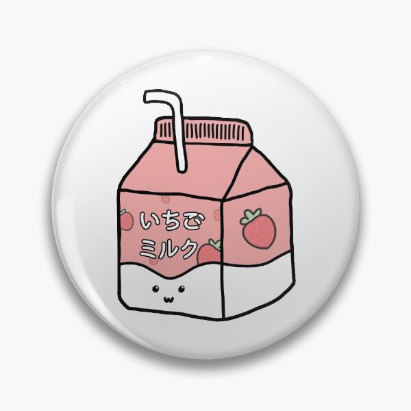 Artikelvorschau, Erdbeermilch uwu - Japanisch entworfen und verkauft von bynole.