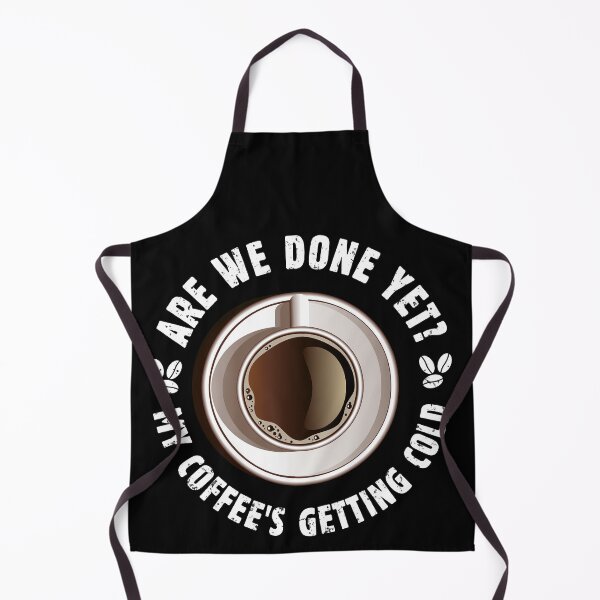 Item preview, Are We Done Yet My Coffee's Getting Cold - Funny Vintage Design with Sarcastic Saying for True Coffee Lover Who doesn't Like Office Meetings - Funny Coffee Lover Gift Tees and Mugs for Women and Men designed and sold by WG-Factory.
